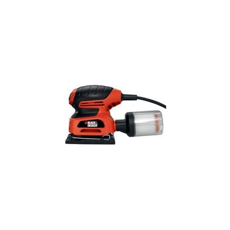 Black & Decker Black+Decker BDEQS300/QS900 Orbital Sander with Paddle Switch Actuation BDEQS300/QS900